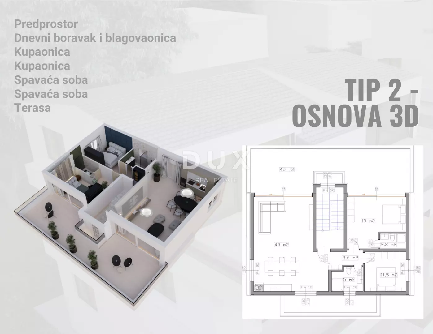 2-bedroom Apartment In Pag, Croatia (93 M²)