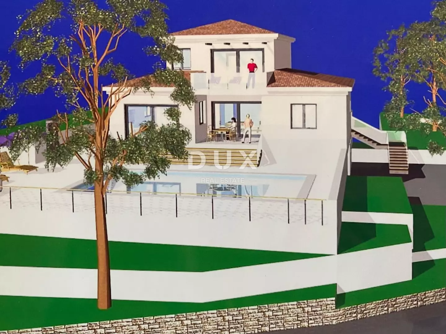 Land In Lovran, Croatia (2.078 M²)