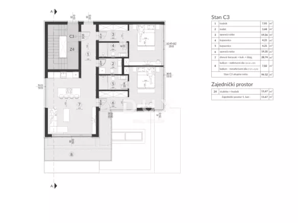 2-bedroom Apartment In Medulin, Croatia (94,52 M²)
