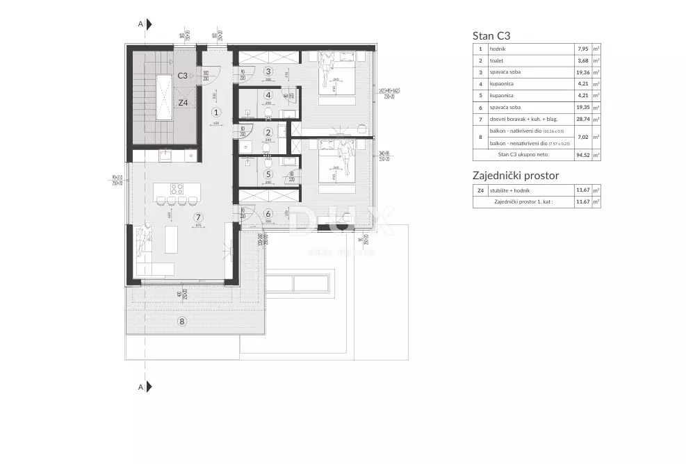 2-bedroom Apartment In Medulin, Croatia (94,52 M²)