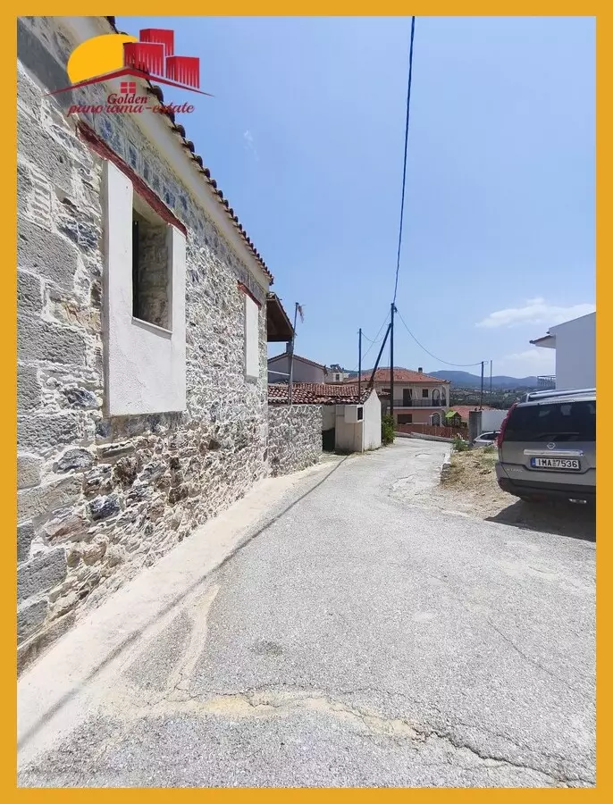 Detached Stone Built Property In Greece ,orio Avlonari (municipality Of Kymi)