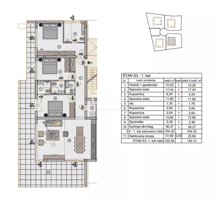 3-bedroom Apartment In Rovinj, Croatia (175,78 M²)