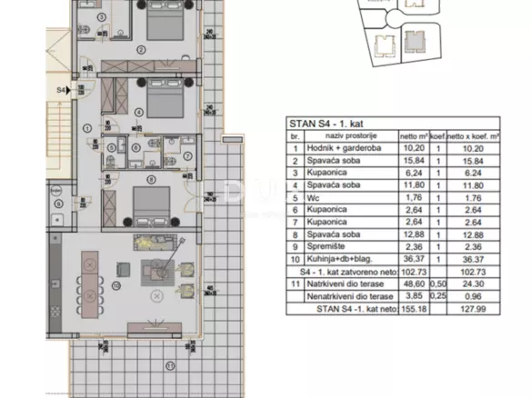 3-bedroom Apartment In Rovinj, Croatia (173,64 M²)