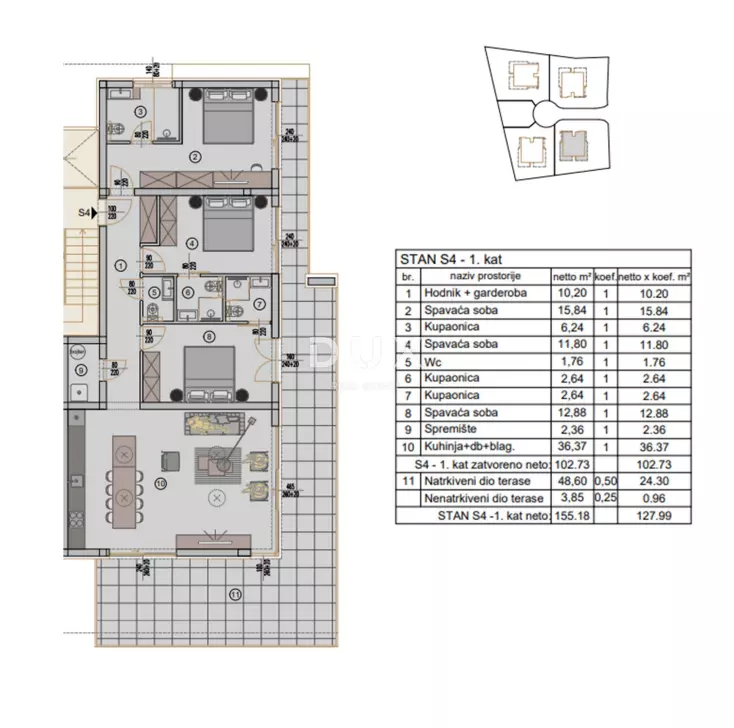 3-bedroom Apartment In Rovinj, Croatia (173,64 M²)