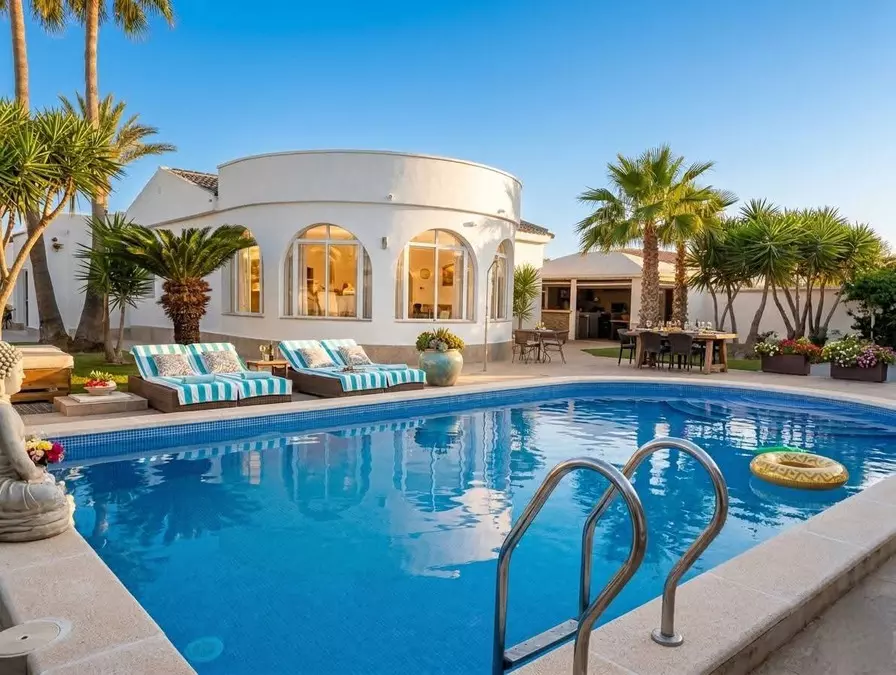 5-bedroom Villa In Torrevieja, Spain (186 M²)