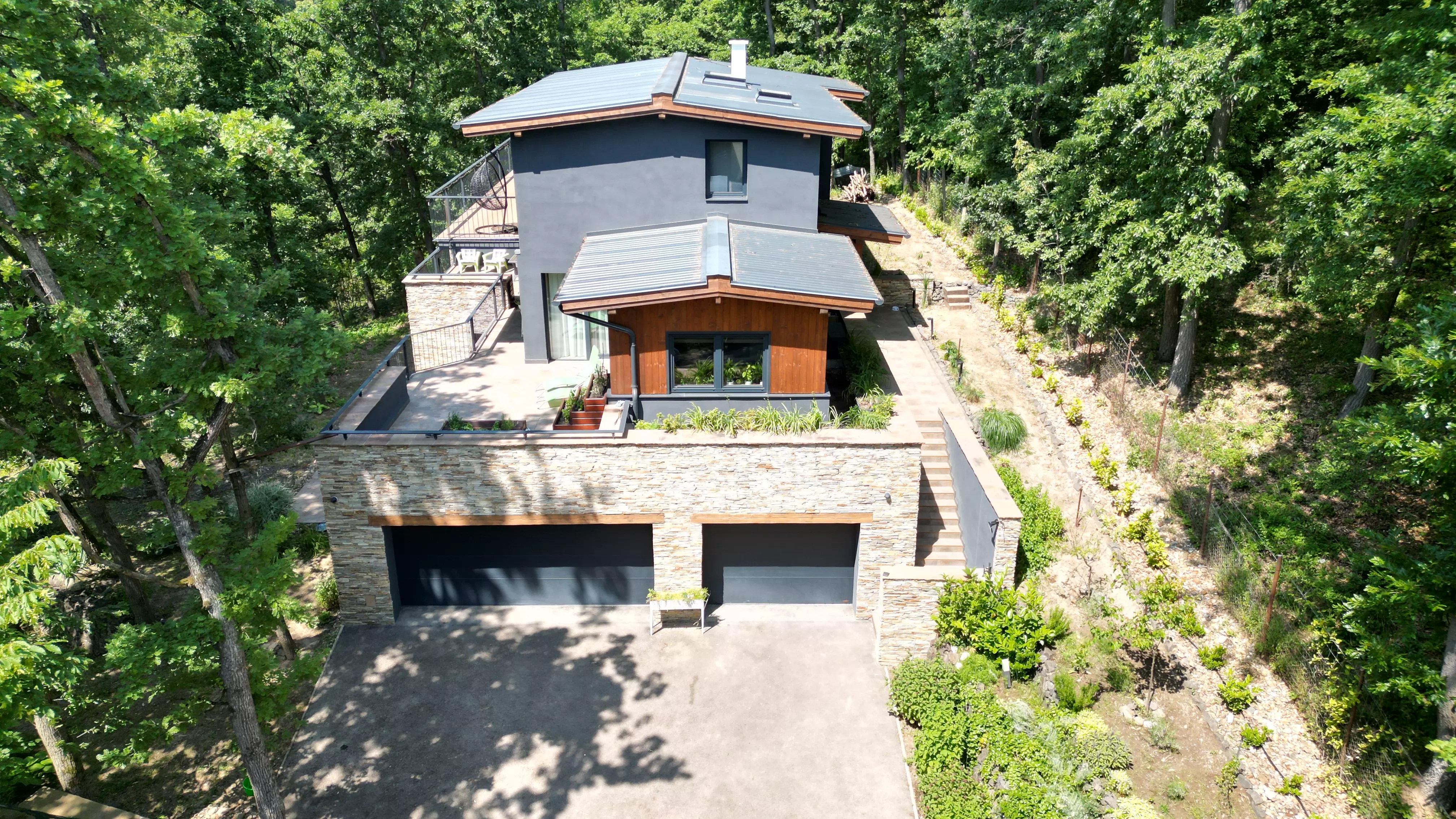DJI_0206 Private Forest Residence In The Danube Bend, Near Budapest
