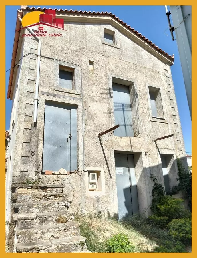 Detached Stone Built Property In Greece ,orio Avlonari (municipality Of Kymi)