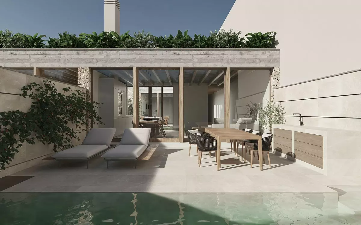 3-bedroom Town House In Palma De Mallorca, Spain (125 M²)