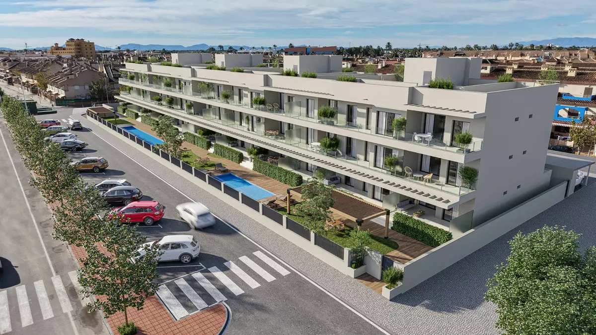 2-bedroom Apartment In Los Alcázares, Spain (70 M²)