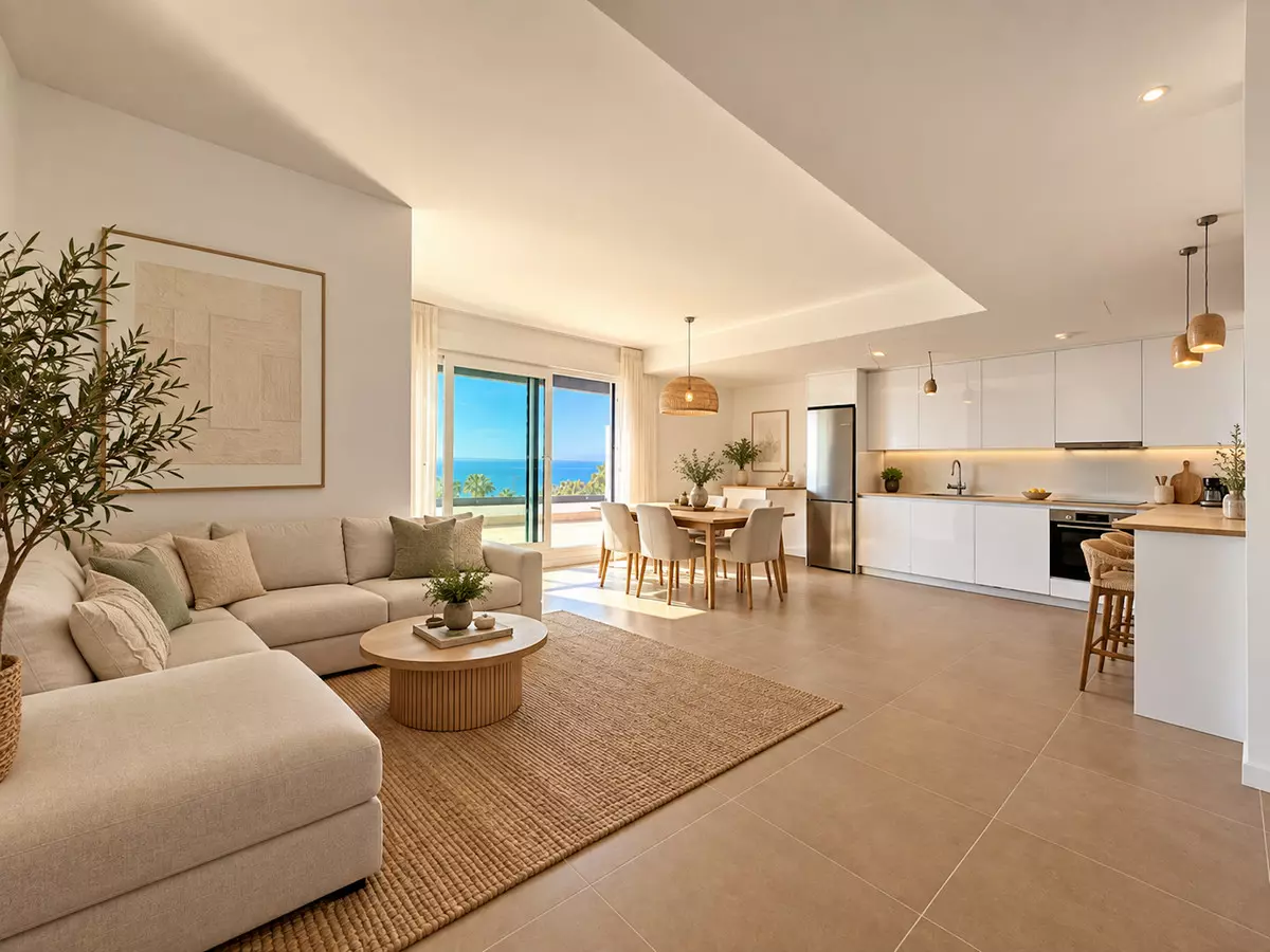 3-bedroom Apartment In Mijas, Spain (96 M²)