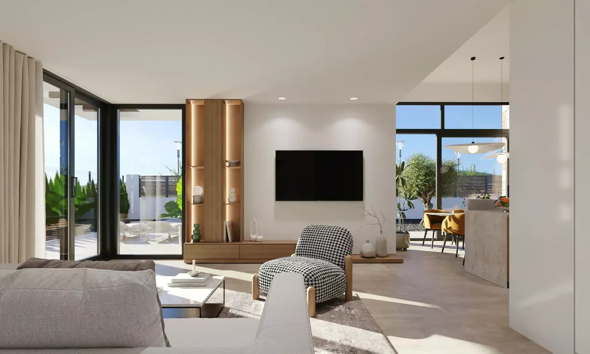 3-bedroom Villa In Fuente Alamo De Murcia, Spain (133 M²)