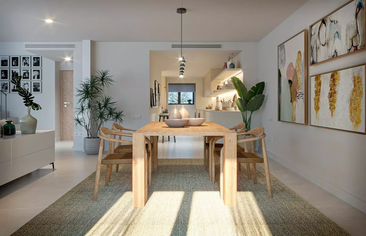 3-bedroom Town House In Esporles, Spain (142 M²)