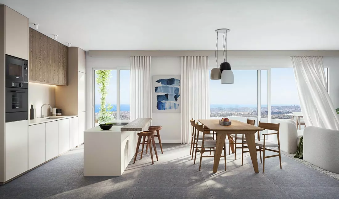 3-bedroom Apartment In Mijas, Spain (110 M²)