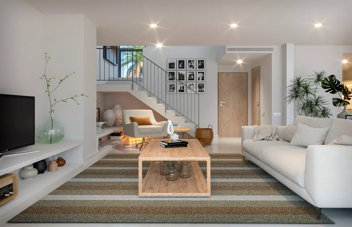 3-bedroom Town House In Esporles, Spain (142 M²)