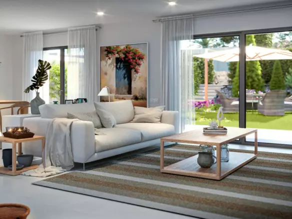 3-bedroom Town House In Esporles, Spain (142 M²)