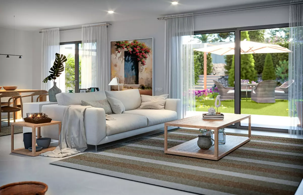 3-bedroom Town House In Esporles, Spain (142 M²)