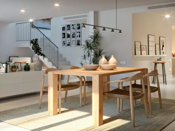 3-bedroom Town House In Esporles, Spain (142 M²)