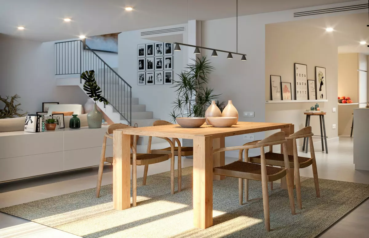3-bedroom Town House In Esporles, Spain (142 M²)