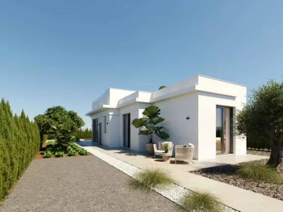 2-bedroom Villa In Fuente Alamo De Murcia, Spain (93 M²)