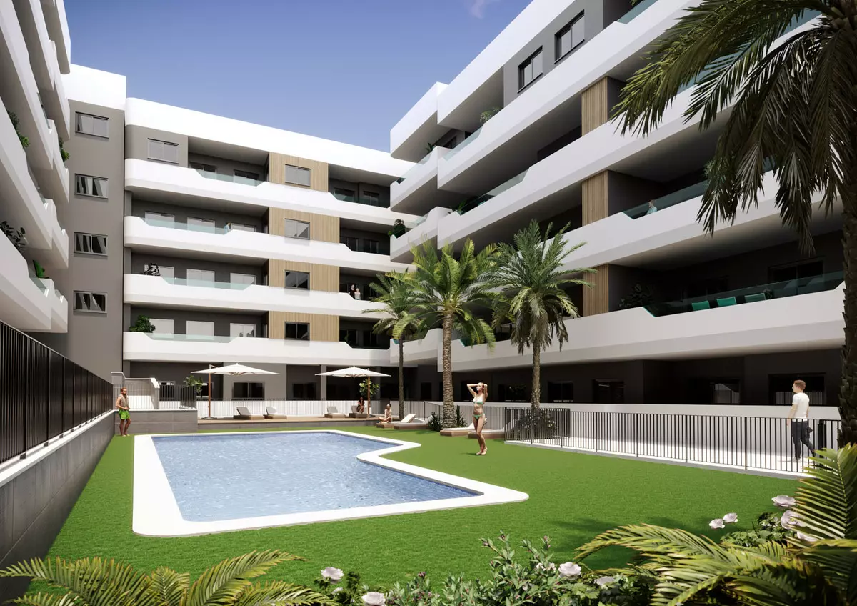 2-bedroom Apartment In Santa Pola, Spain (87 M²)