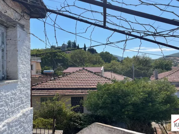 Traditional Stone-built Corner House With Mountain Views For Renovation In Thermo – Greece