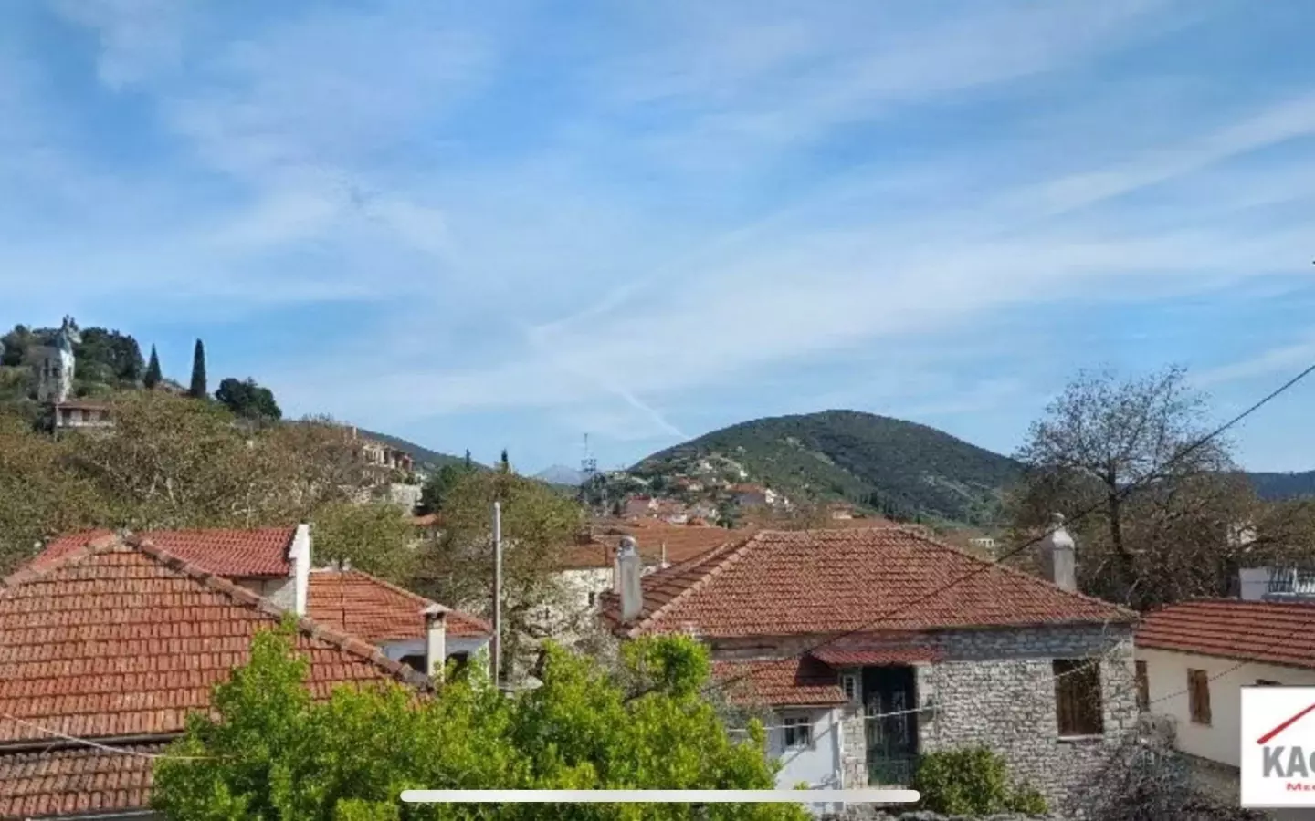 Traditional Stone-built Corner House With Mountain Views For Renovation In Thermo – Greece