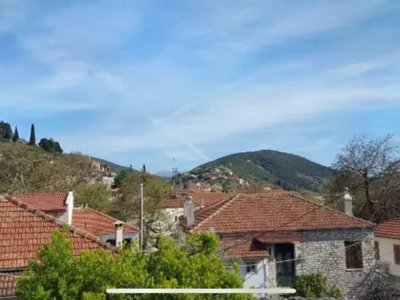 Traditional Stone-built Corner House With Mountain Views For Renovation In Thermo – Greece