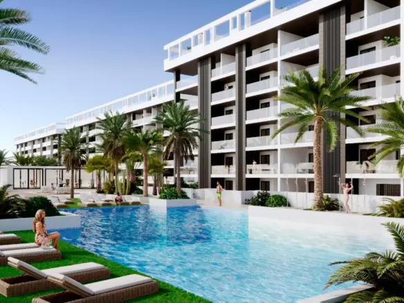 3-bedroom Penthouse In Torrevieja, Spain (85 M²)