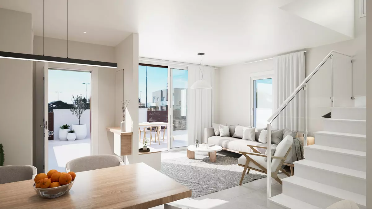 3-bedroom Town House In Pilar De La Horadada, Spain (101 M²)