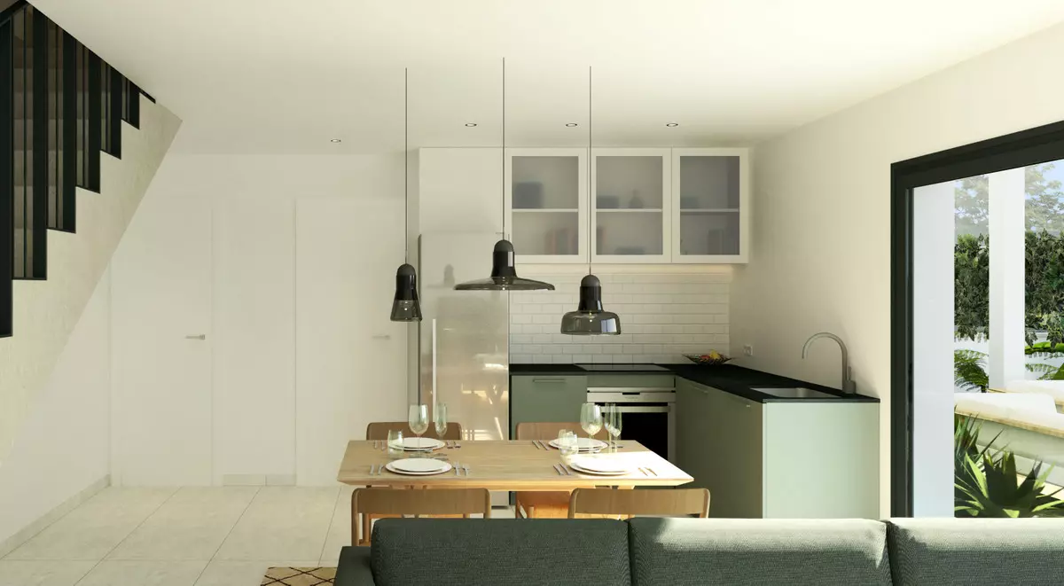 3-bedroom Town House In Santa Pola, Spain (88 M²)