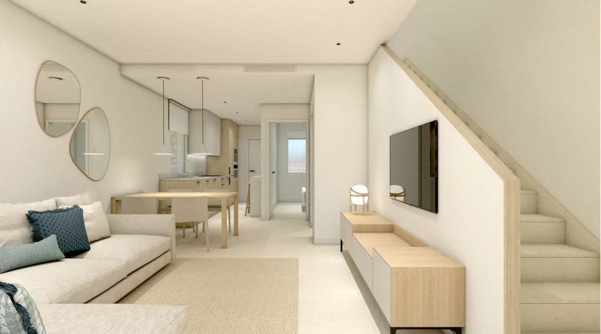 3-bedroom Town House In Pilar De La Horadada, Spain (96 M²)