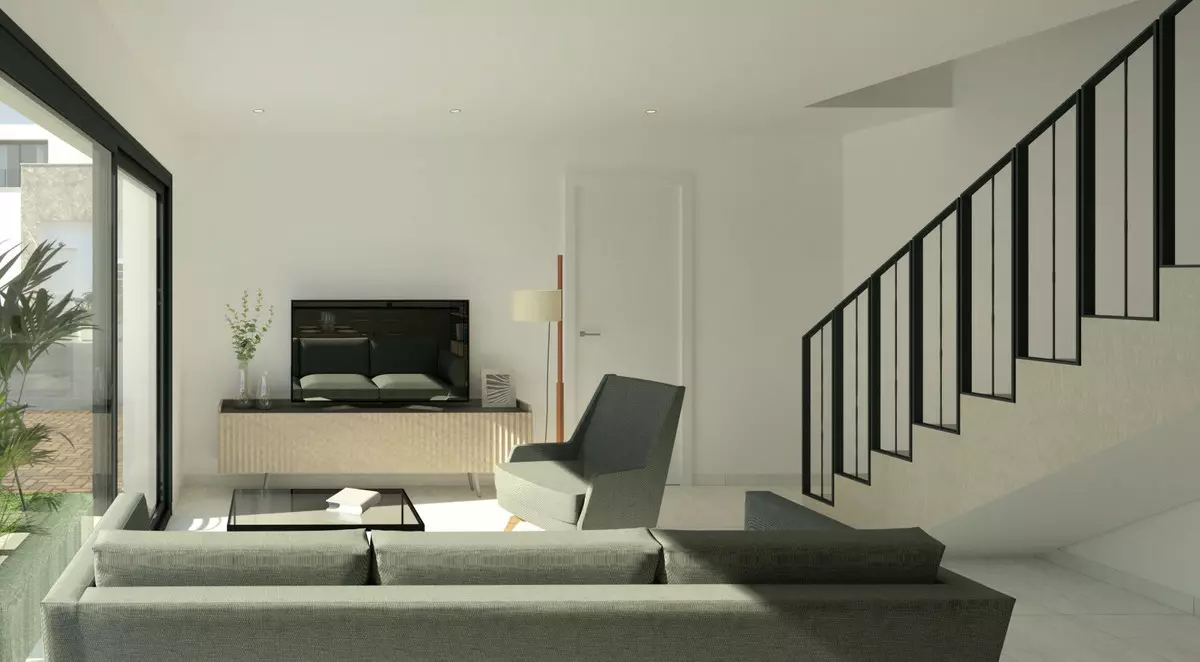 3-bedroom Town House In Santa Pola, Spain (88 M²)
