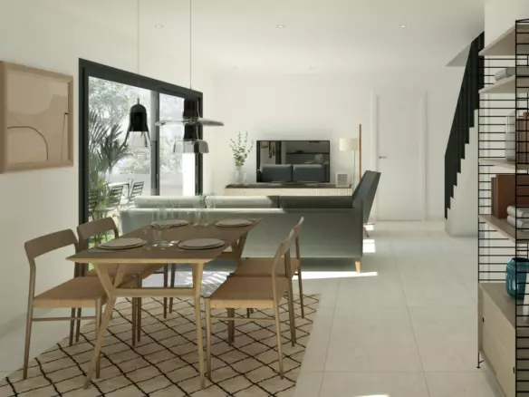3-bedroom Town House In Santa Pola, Spain (88 M²)