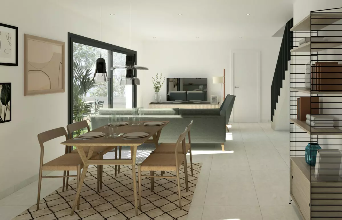3-bedroom Town House In Santa Pola, Spain (88 M²)