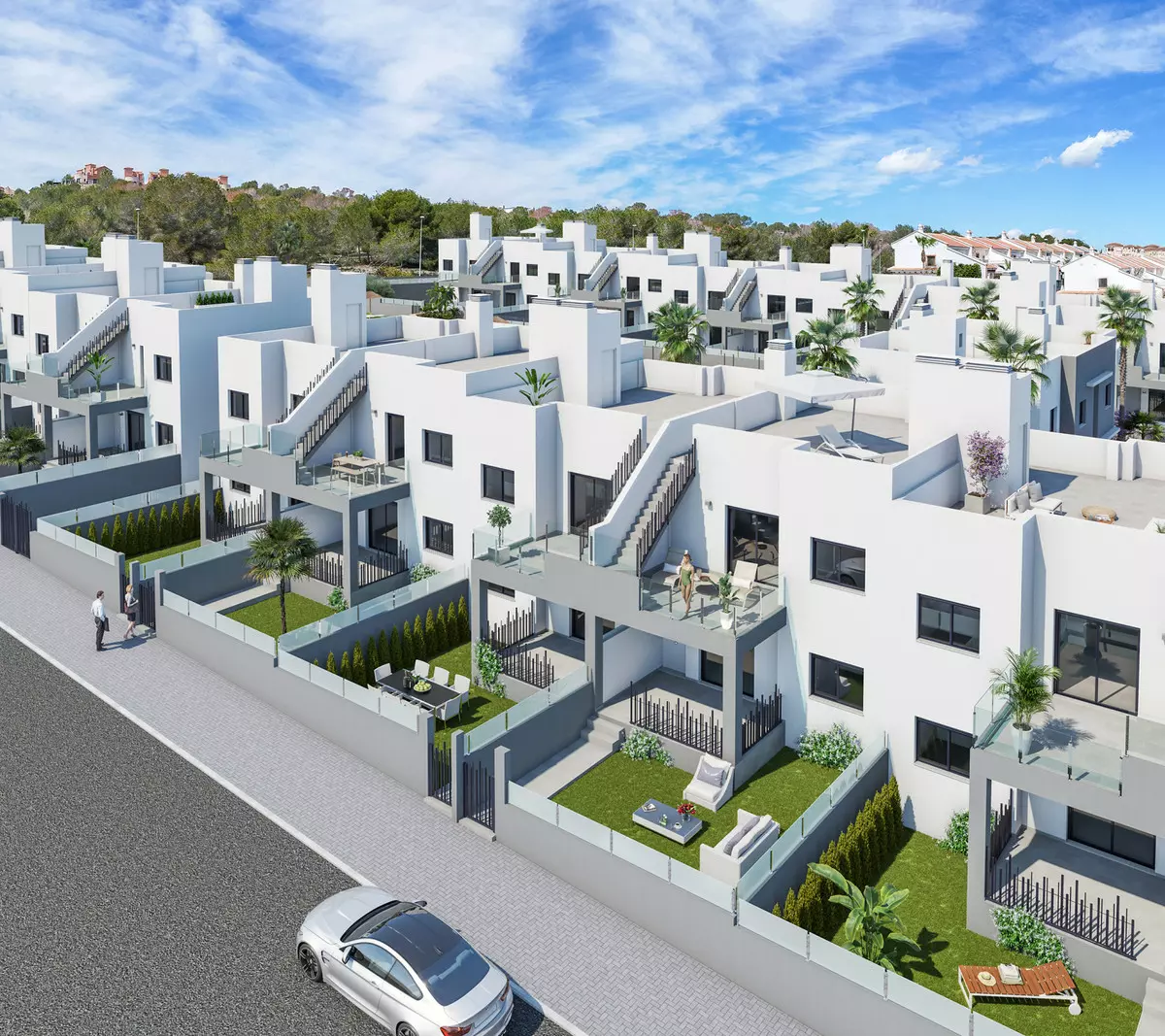 2-bedroom Villa In San Miguel De Salinas, Spain (74 M²)