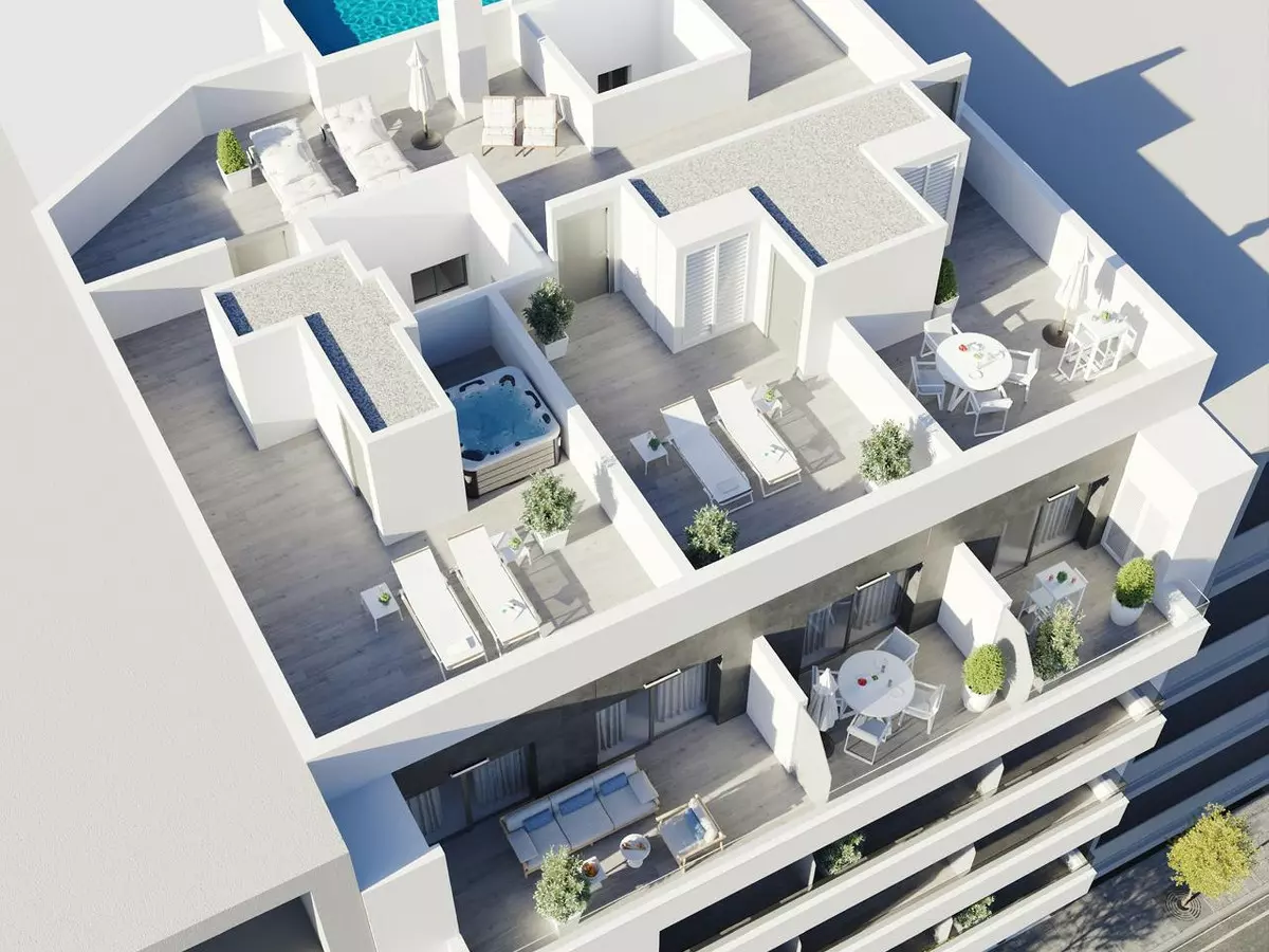 3-bedroom Apartment In Torrevieja, Spain (110 M²)