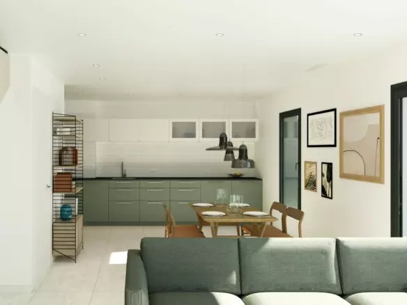 3-bedroom Town House In Santa Pola, Spain (88 M²)