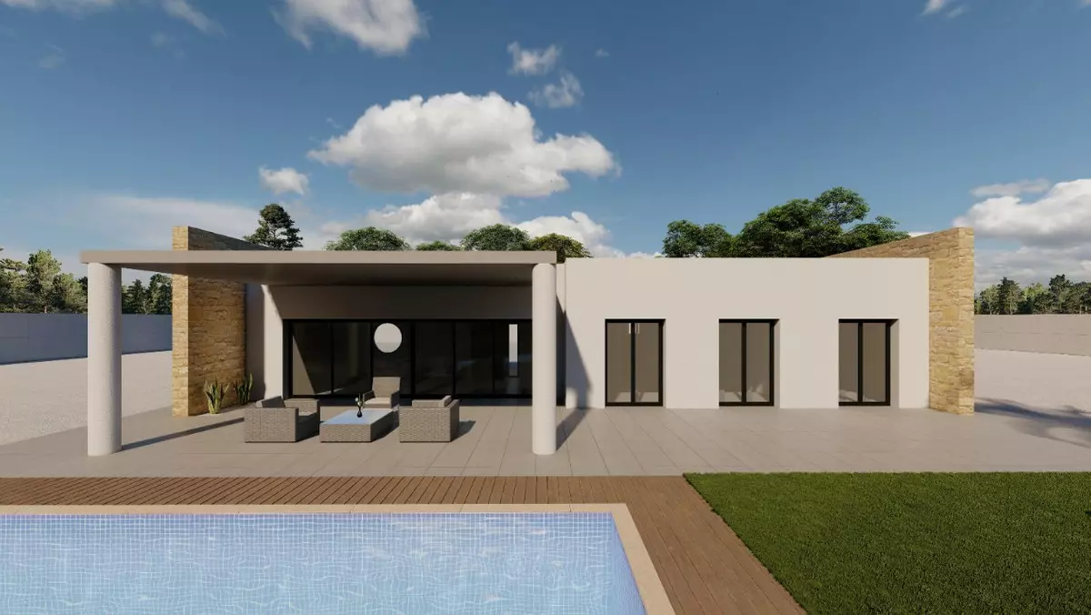 3-bedroom Villa In Pinoso, Spain (125 M²)