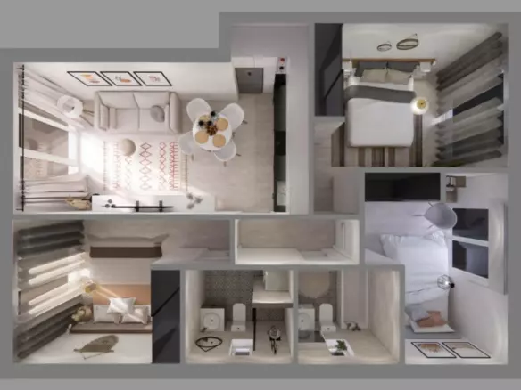 3-bedroom Apartment In Torrevieja, Spain (71 M²)