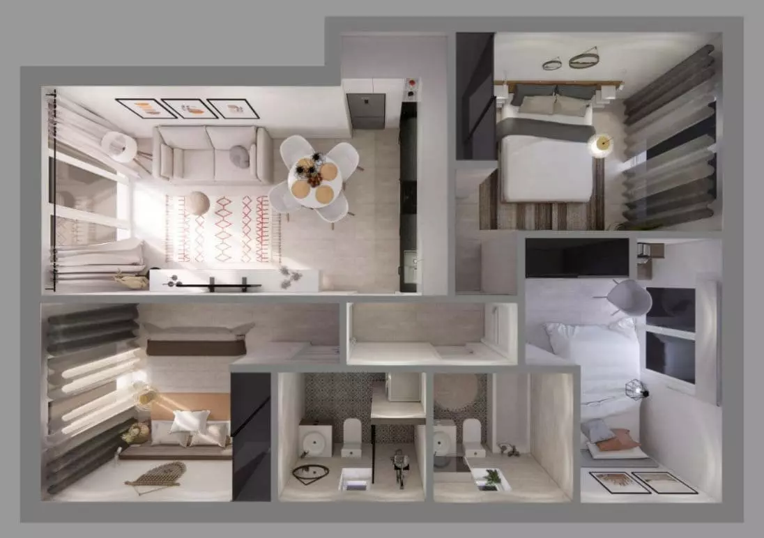 3-bedroom Apartment In Torrevieja, Spain (71 M²)