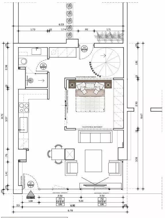 1-bedroom Flat In Kalithea, Greece (128 M²)