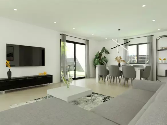 3-bedroom Villa In Monforte Del Cid, Spain (108 M²)