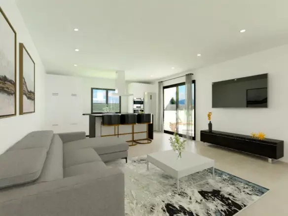 3-bedroom Villa In Monforte Del Cid, Spain (108 M²)