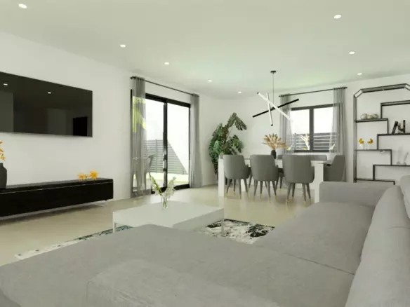 3-bedroom Villa In Monforte Del Cid, Spain (108 M²)