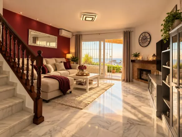 3-bedroom Town House In Mijas, Spain (202 M²)
