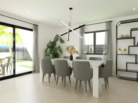 3-bedroom Villa In Monforte Del Cid, Spain (108 M²)
