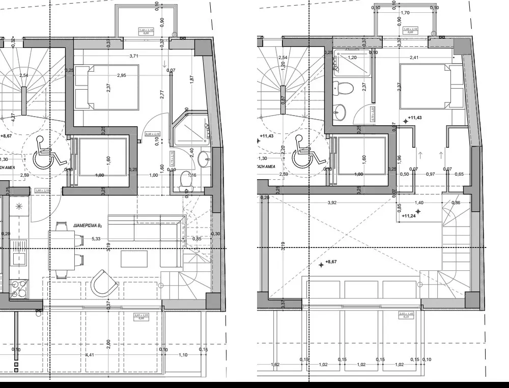 2-bedroom Duplex In Kalamaria, Greece (77 M²)