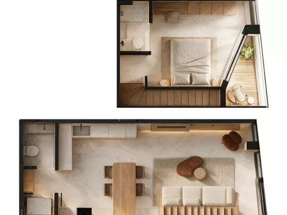 2-bedroom Maisonette In Peristeri, Greece (72 M²)