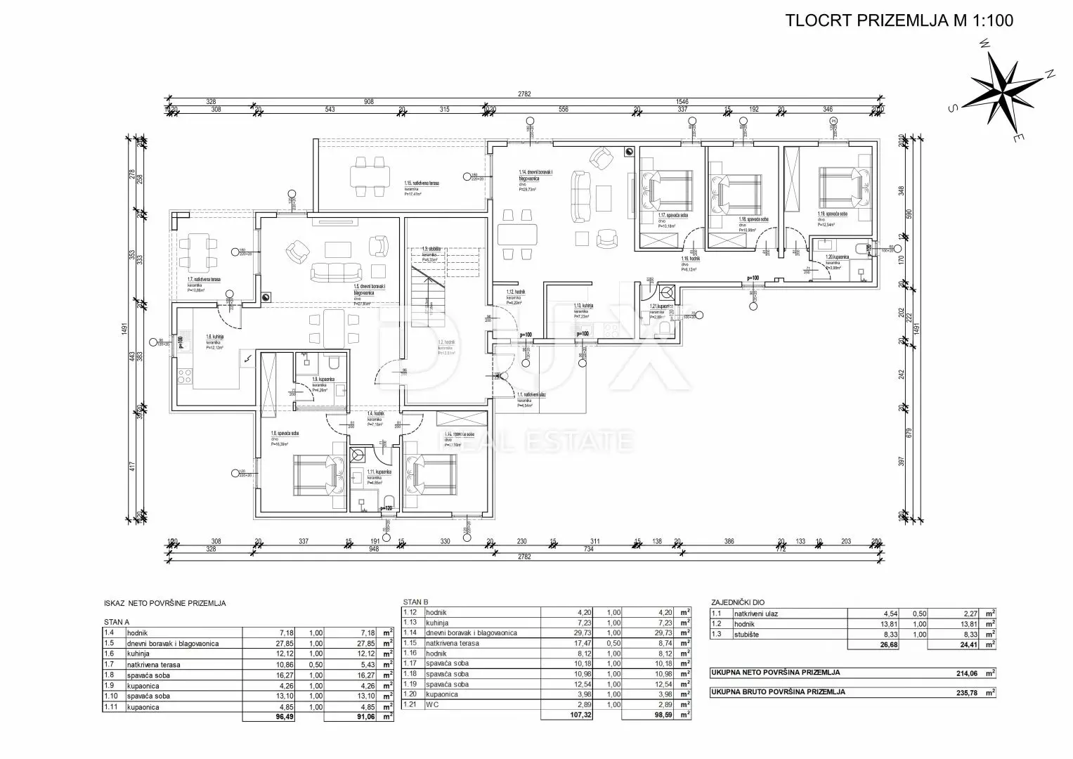 3-bedroom Apartment In Poreč, Croatia (98,59 M²)