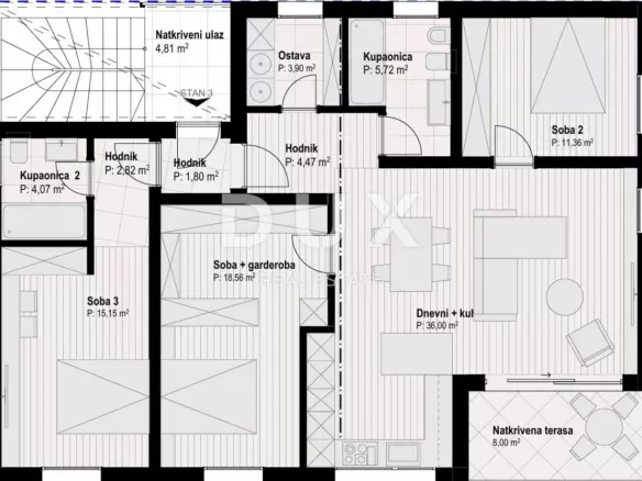 3-bedroom Apartment In Cres, Croatia (132,55 M²)